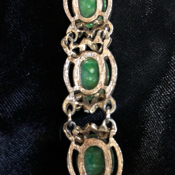 Emerald green braclet - Picture 3 of 4